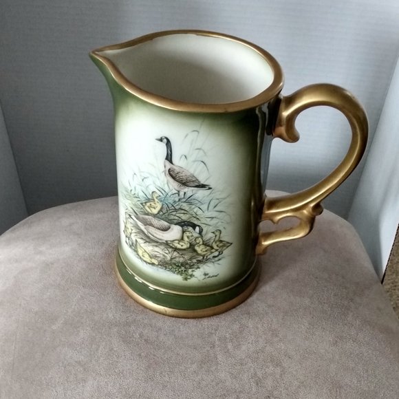 REGAL CHINA JAMES B BEAM JUG 1972 WILDLIFE SERIES CANADA GEESE - Picture 1 of 16